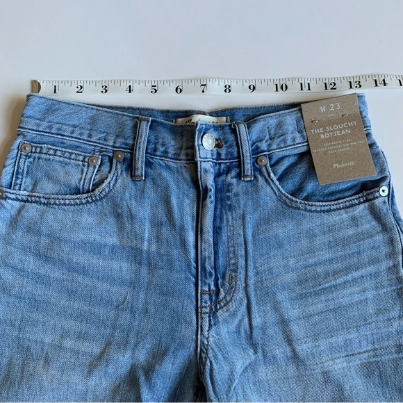 NWT MADEWELL The Slouchy BoyJean in Rubyvale Wash Size 23 - Picture 9 of 13